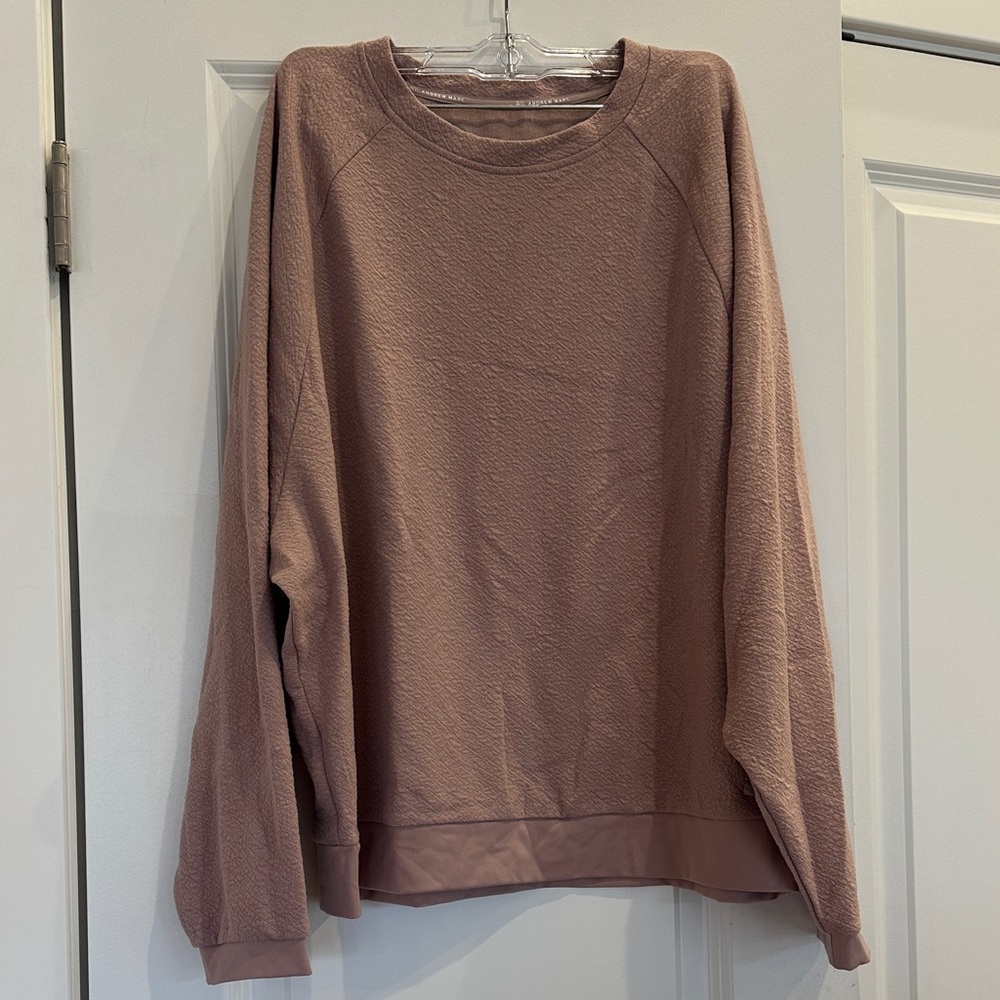 Andrew Marc Sport Dusty Mauve Top